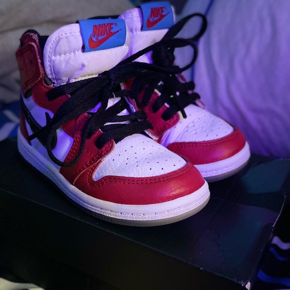 Air Jordan 1 OG Spider-Man Toddler 8C